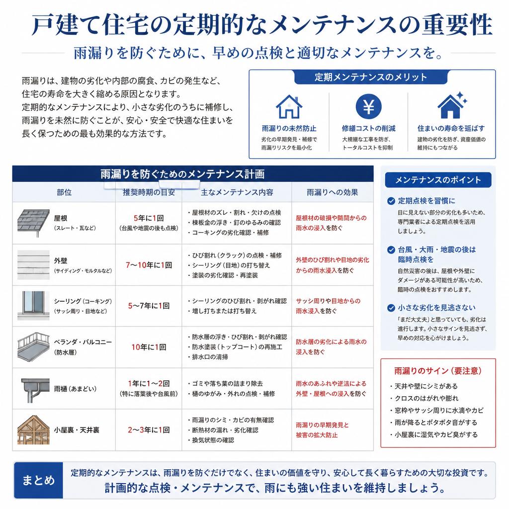 なぜメンテナンスが必要なのか？