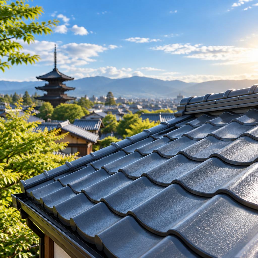 屋根の小さな劣化を見逃さない。京都の住まいを、確かな技術の屋根塗装で雨風から守ります。